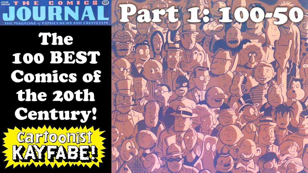 The 100 BEST Comics of the 20th Century According to The Comics