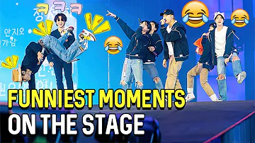 BTS Funniest Moments On The Stage