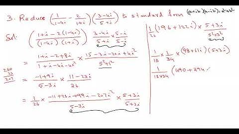 Complex numbers and quadratic equations(Miscellaneous exercise Q1 to Q5) cbse class 11