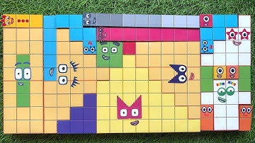 Looking for Numberblocks NEW 171 Puzzle Tetris Shape ASMR  | Numberblocks Satisfying Video