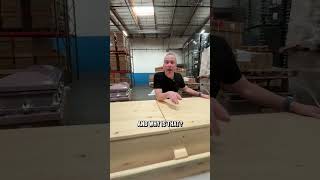 What is a pine box?! ⚰️