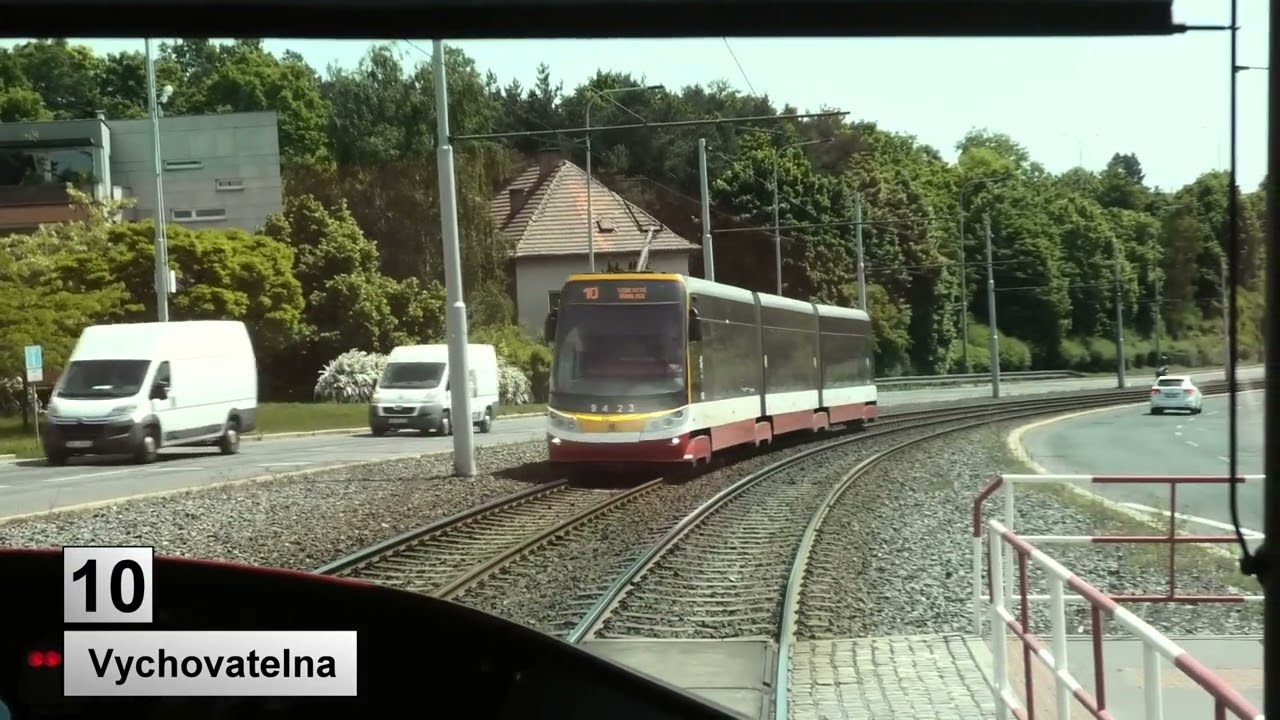 Tramvaje Praha 2025 Linka 10