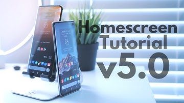 Homescreen Setup Tutorial v5.0! [Step by Step]