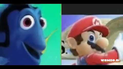 dory speaking "whale" feat.mario
