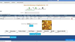 Gold loan Software from websoftex software solutions pvt ltd screenshot 5