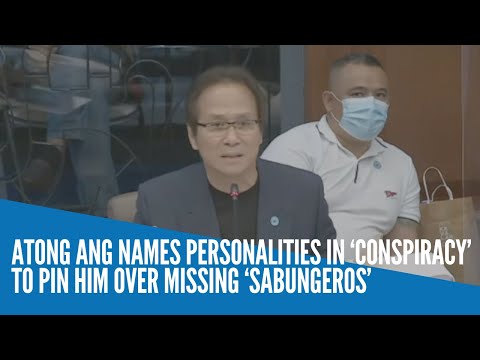 Atong Ang names personalities in ‘conspiracy’ to pin him over missing ‘sabungeros’
