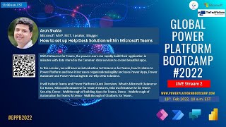 How to Set up Help Desk Solution within Microsoft Teams | Aroh Shukla