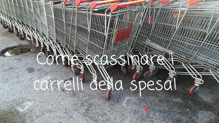 Come scassinare un carrello della spesa!