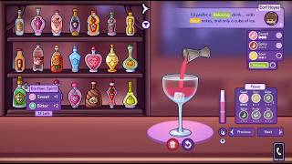 Gameplay: Mixed Spirits: Bartender (Demo) - Part 1: Let's prepare some drinks!
