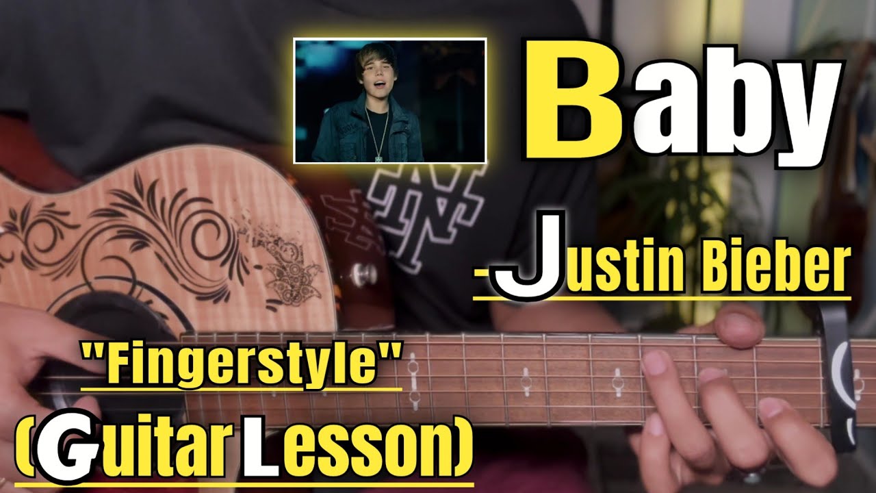 Baby - Justin Bieber | Fingerstyle Guitar Lesson | (With Tab) - YouTube