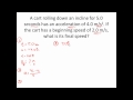 Acceleration Problems Quiz