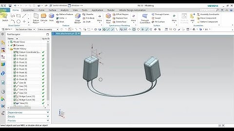 How to Make Wiring, Rope or Flexible Piping in NX Assembly | Wiring in NX | Flexible Pipe in NX |