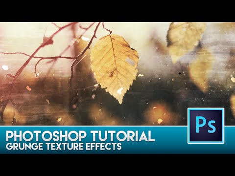 Photoshop Tutorial - Grunge Texture Effects Photoshop Tutorial - Grunge Texture Effects