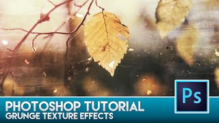 Photoshop Tutorial - Grunge Texture Effects