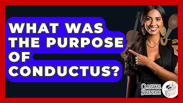 What Was The Purpose Of Conductus? - Classical Serenade