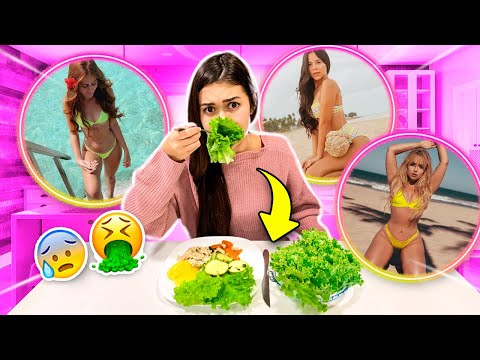 FIZ A DIETA DAS MINHAS AMIGAS POR 3 DIAS!