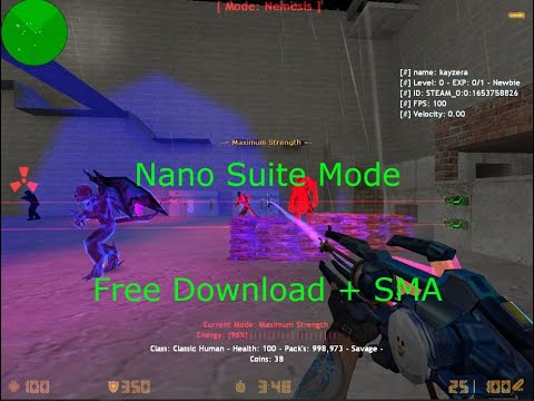 Cs1.6 Zombie Plague 5 .8 New Nano Suite Mode + Lasermines Sandbages Free Download + Free SMA!!!