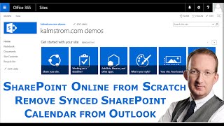 remove synced sharepoint calendar from outlook