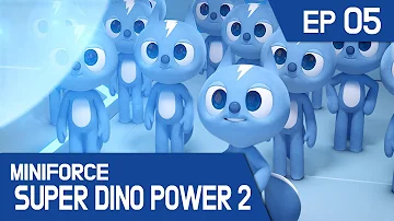 [KidsPang] MINIFORCE Super Dino Power2 Ep.05: Here's Volt, There's Volt!