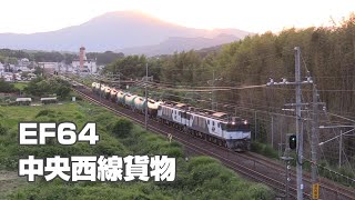 EF64 中央西線を行く貨物列車　Vol.10