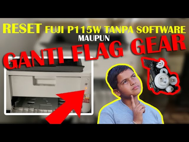 Cara Reset Ink Counter Printer Fuji 