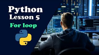 Famous Python Programming Language  Part 5 For loop | Ethiopian computer Day Profile