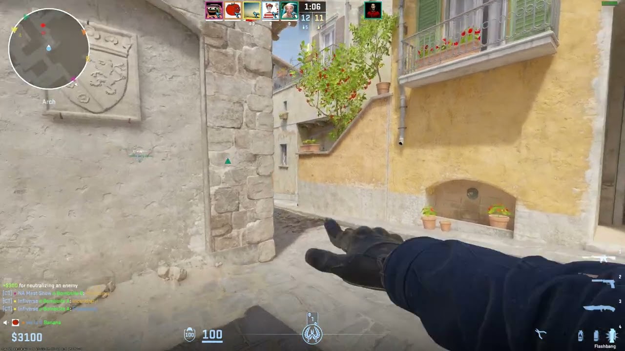 CS2: Flashbang kill
