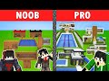 Best of minecraft  noob vs pro modern house  minecraft omocity tagalog