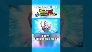 Sparking Zero Removed Supreme Kai