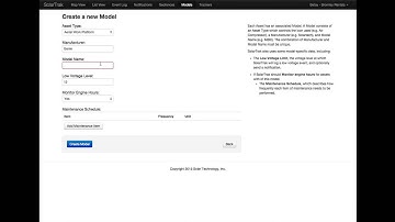 SolarTrak Training Video: Create a Model