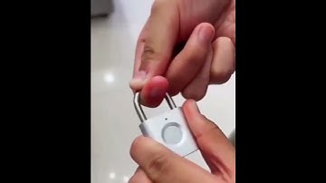 Mini Fingerprint lock 🔒 | Where do you use it 🤔 # shorts