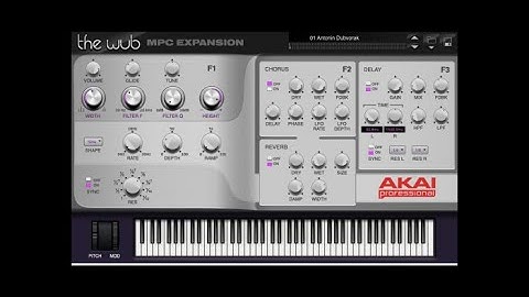 Checking Out The Akai MPC Expansion The Wub For The MPC Renaissance/Studio Software