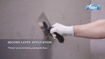 Concrete effect compound - Francesco GUARDI Collezione - application video