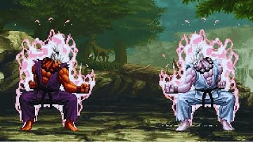 SNK vs  Capcom SVC Chaos Super Plus - Shin Akuma Wins vs waqar308 ft 05 High Level Players