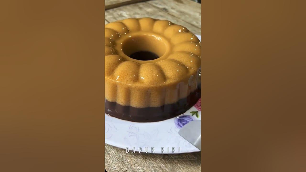 resep puding gula merah