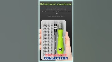 Green 32-in-1 Precision Screwdriver Set - Magnetic Repair Tool Kit for Electronics, Phone & PC