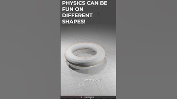 Play with Physics in Blender 3.4 #shorts #blender3d #blendershorts #youtubeshorts #cgi #tips