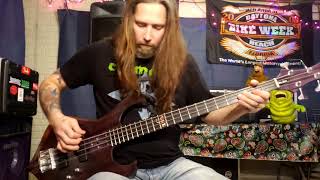 Skid Row Big Guns Bass Cover