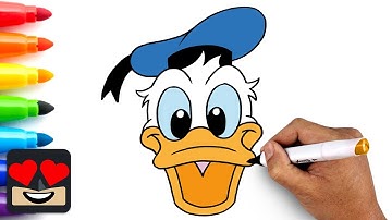 How To Draw Donald Duck