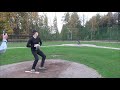 Luka Raesmaa pitching 1st time movie