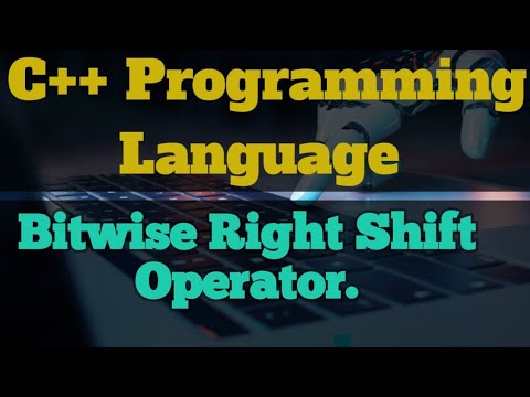 Shift Bitwise right shift operator in C++ programming Language. - YouTube