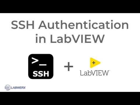 SSH Authentication in LabVIEW with LabSSH - YouTube