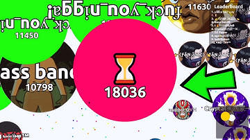 Agar.io - Endless Fights Against Teams (Agar.io Solo Highlights in FFA/EXP #8)