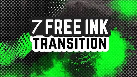 Ink Green Screen Transition