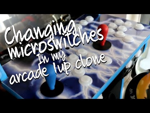 Part 16 Arcade 1up Microswitch change/Coin door wiring from Just Boggy