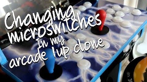 Part 16 Arcade 1up changing microswitches and wiring the coin door