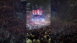 Bud Crawford's entrance with Eminem for the title fight with Errol Spence