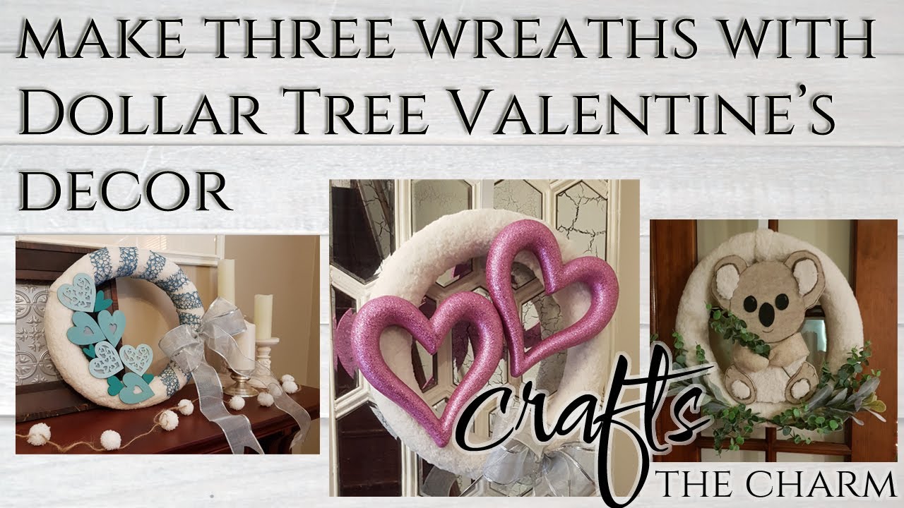 Valentine's Day Tree and Wreath - Cottage at the Crossroads