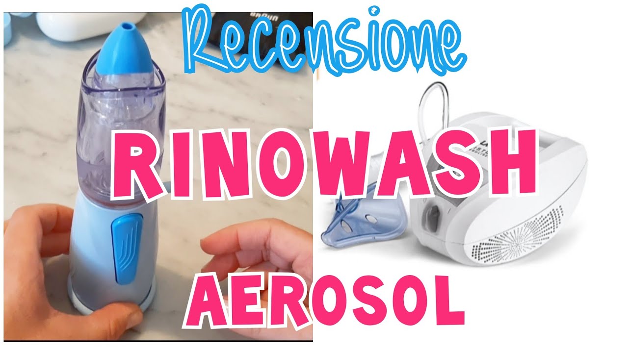 RINOWASH e AEROSOL LAICA GUIDA ALL' USO  Come si utilizza il rinowash e  come è fatto 