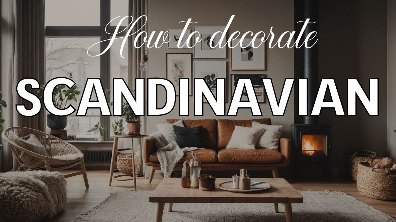 HOW to decorate SCANDINAVIAN style | 10 Essential Interior Styling Tips ...